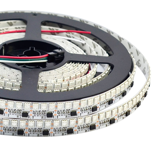 WS2811 DC12V 44LEDs/Ft Programmable LED Strip Lights, Addressable Flexible LED Light Strips, LED Christmas Holiday Lights,288LEDs 5.65Ft Per Roll WS2811 DC12V 44LEDs/Ft Programmable LED Strip Lights, Addressable Flexible LED Light Strips, LED Christmas Holiday Lights,288LEDs 5.65Ft Per Roll